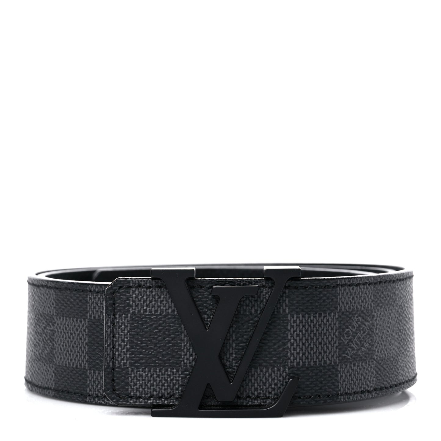 Damier Graphite 40mm LV Initiales Belt 95 38