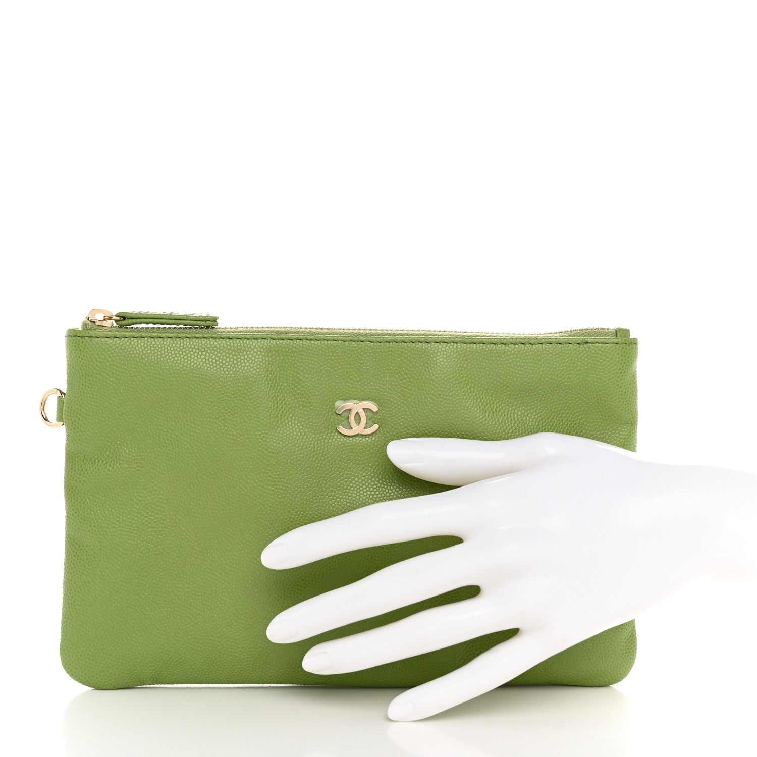 Chanel Caviar Chanel 22 Removable Pouch Green 2 of 5