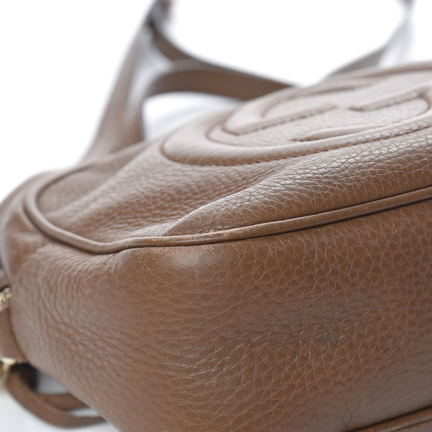 Cellarius Calfskin Small Soho Disco Bag Acero