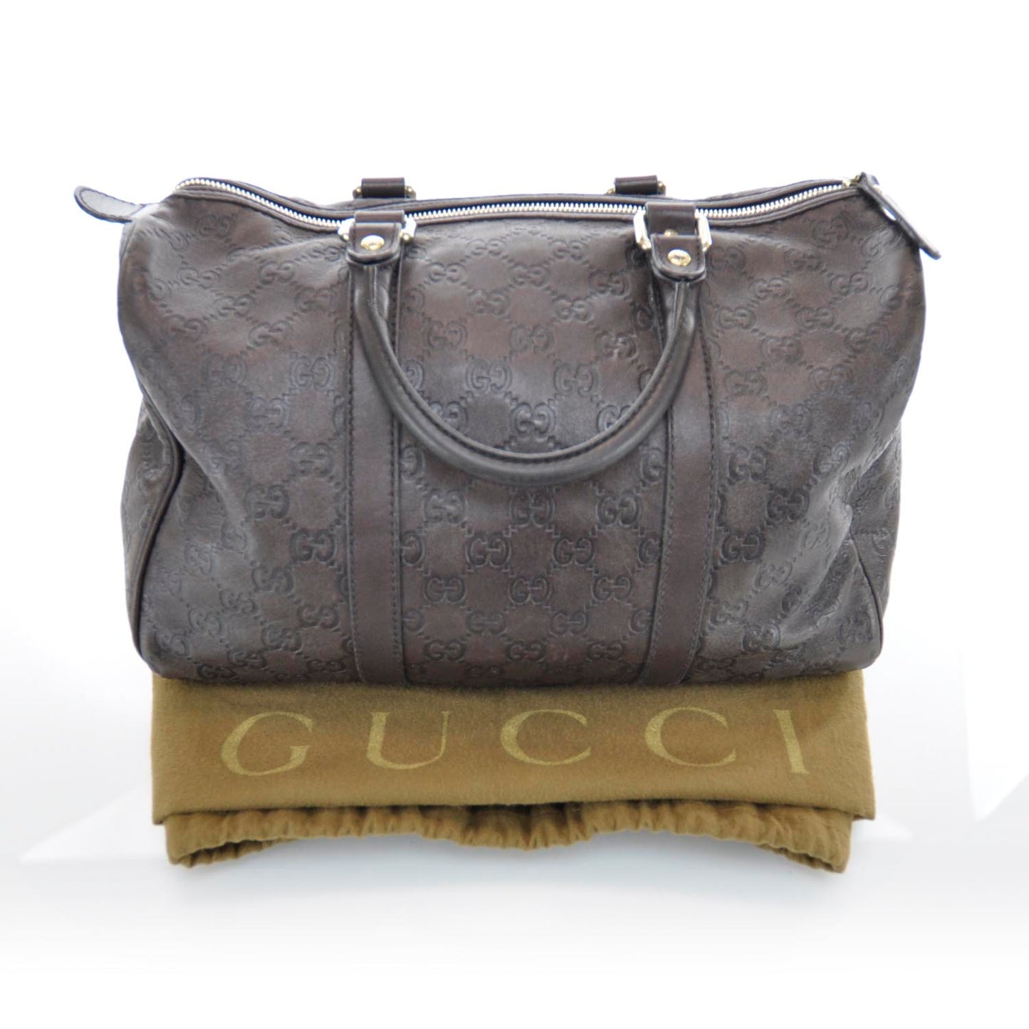 Guccissima Medium Joy Boston Brown