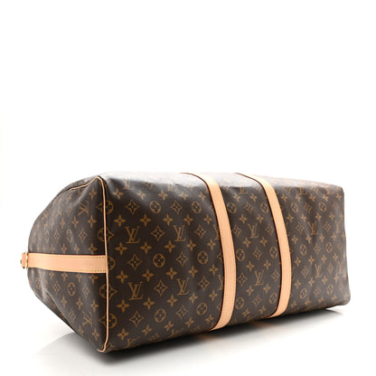 Louis Vuitton Monogram Keepall Bandouliere 55 3 of 10