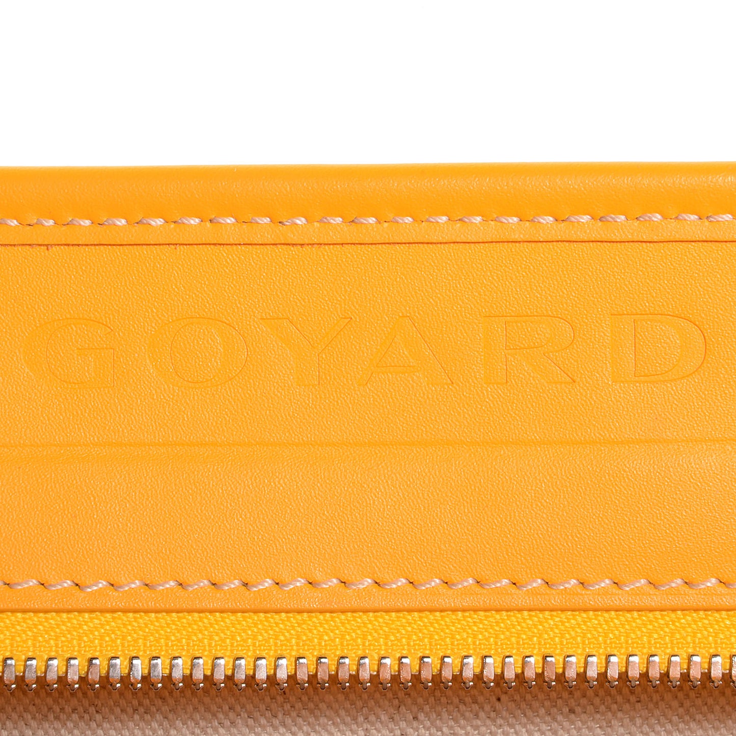 Goyardine Marquises Tote Yellow