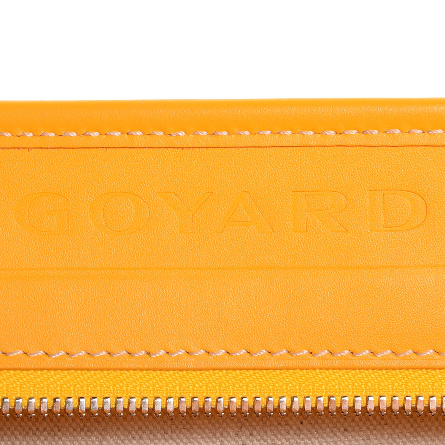 Goyard Goyardine Marquises Tote Yellow 6 of 13