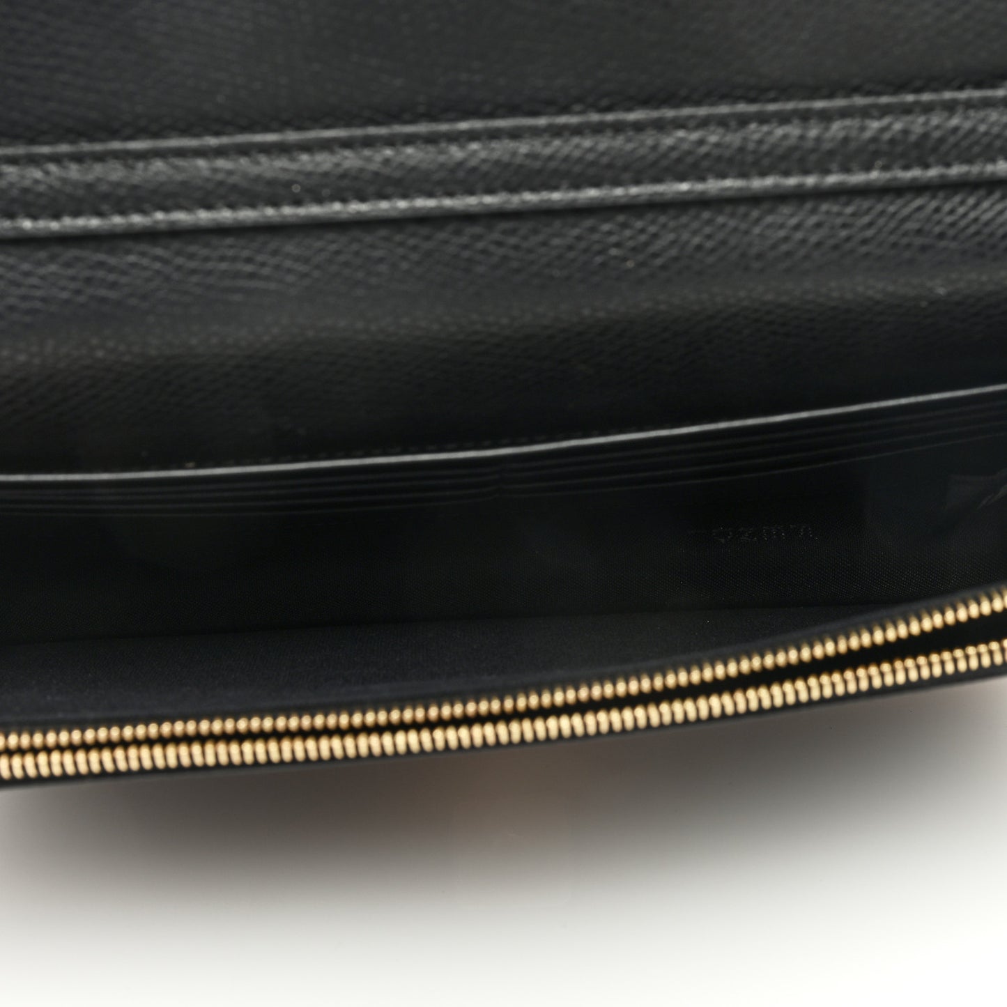 Vitello Cruise F is Fendi Bi-Color FF 1974 Embossed Medium Envelope Wallet On Chain Black Maya