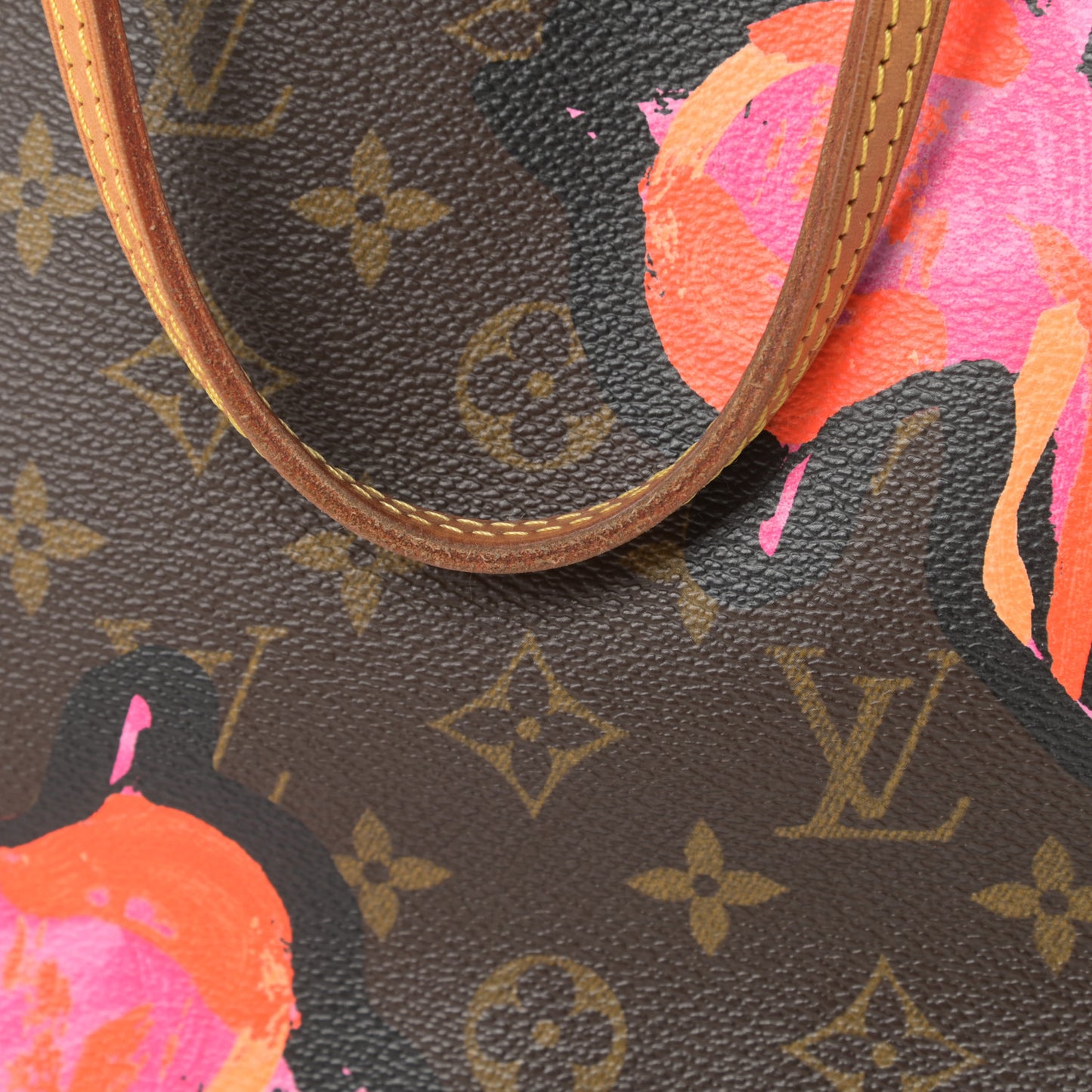 Monogram Roses Neverfull MM
