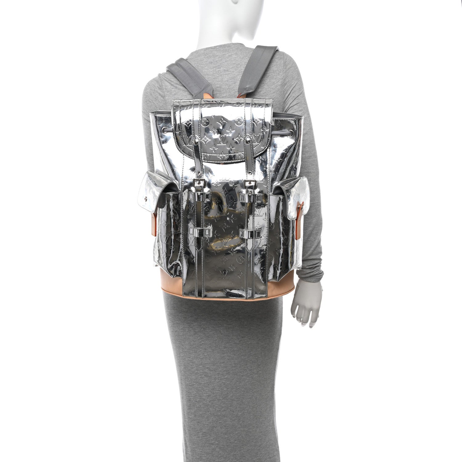 Louis Vuitton Monogram Mirror Christopher PM Backpack 2 of 9