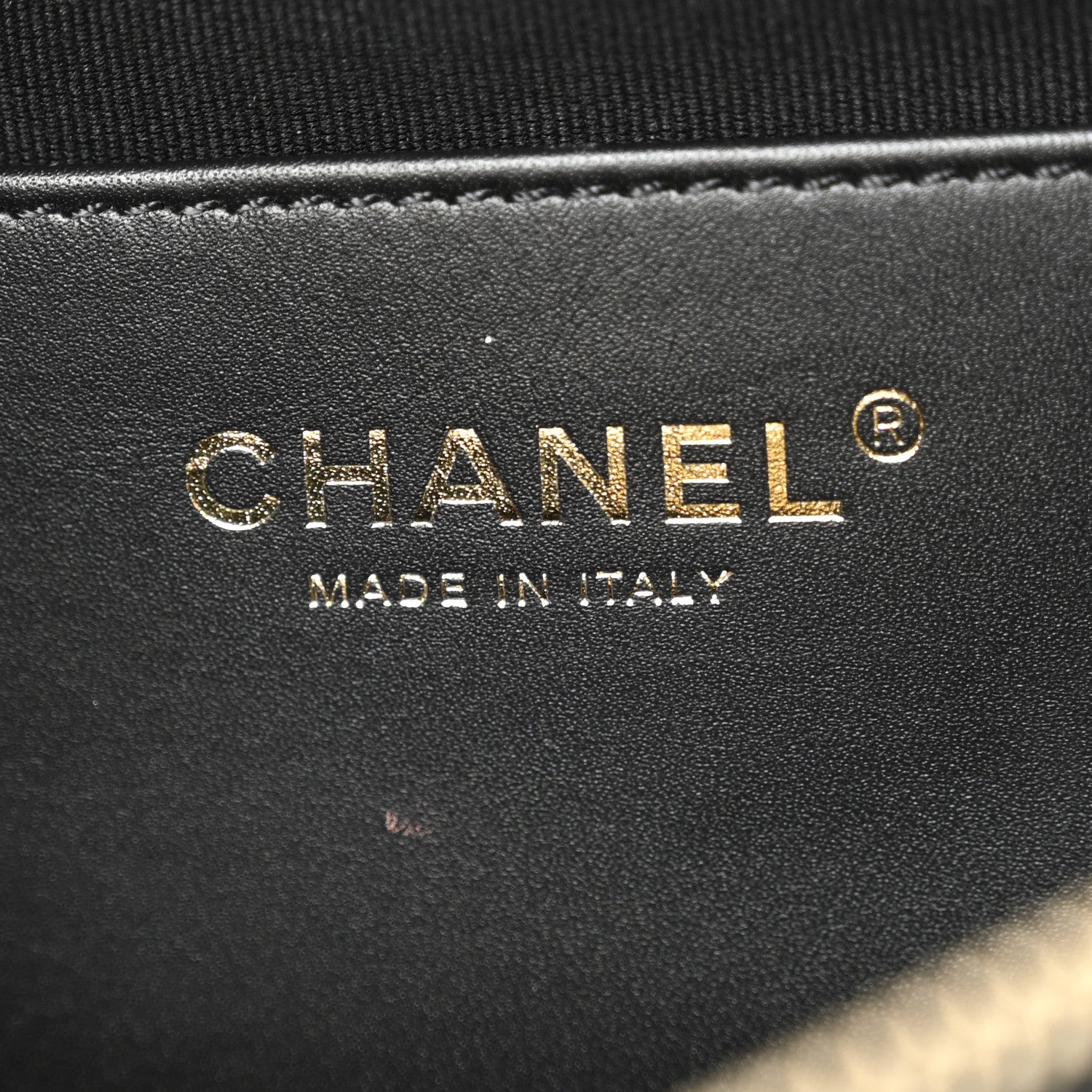 Chanel Shiny Lambskin Quilted Belt Bag Black Black 6 of 10