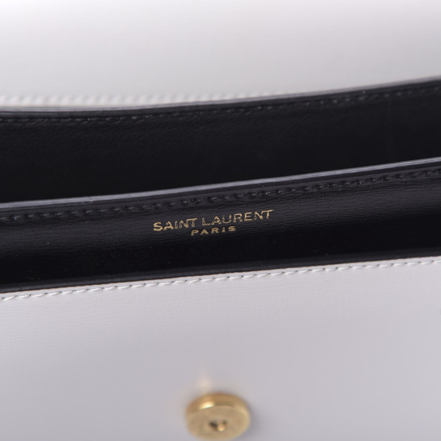 Calfskin Bi-Color Medium Monogram Sunset Black Pearl White