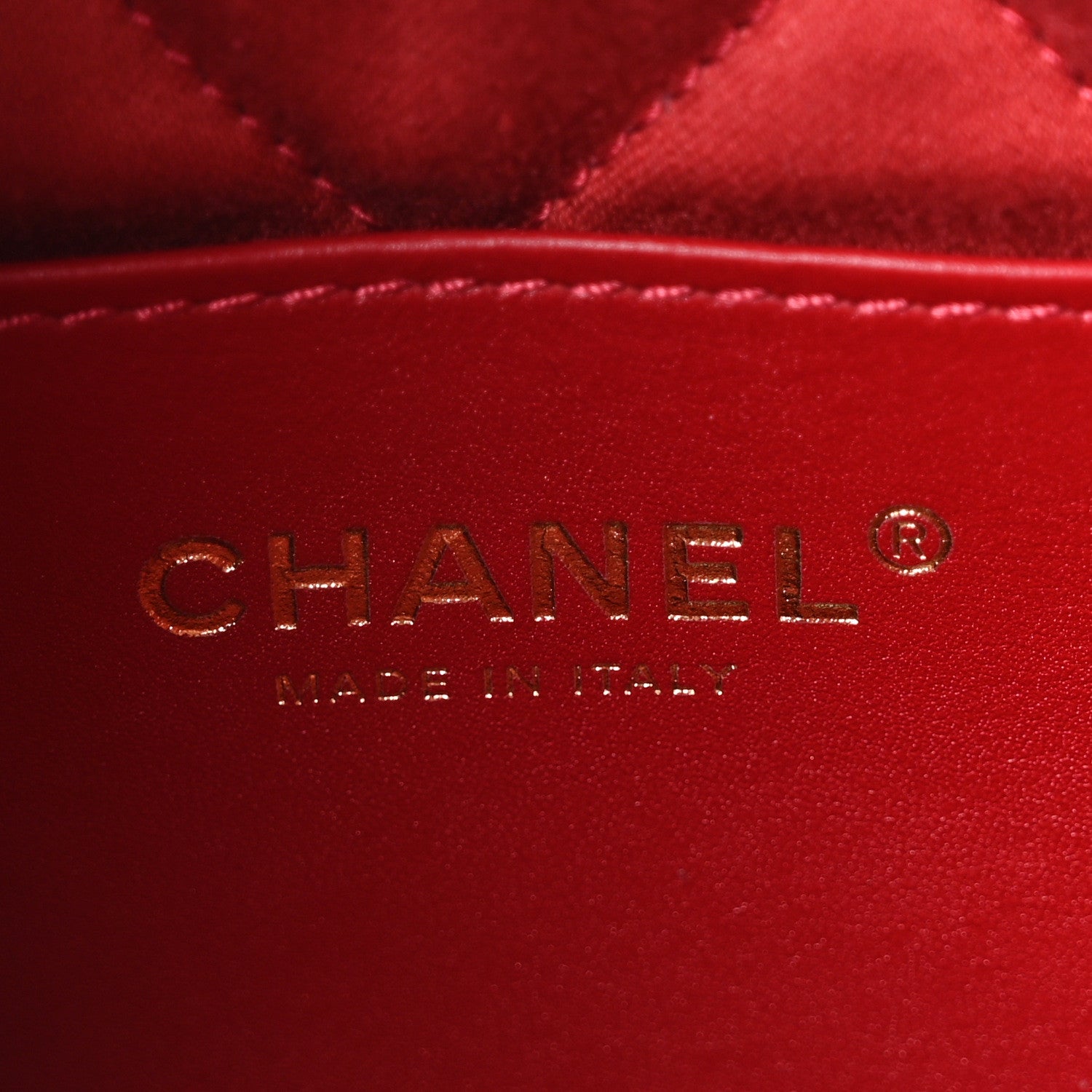Chanel Shiny Calfskin Quilted Mini Chanel 22 Red 6 of 10