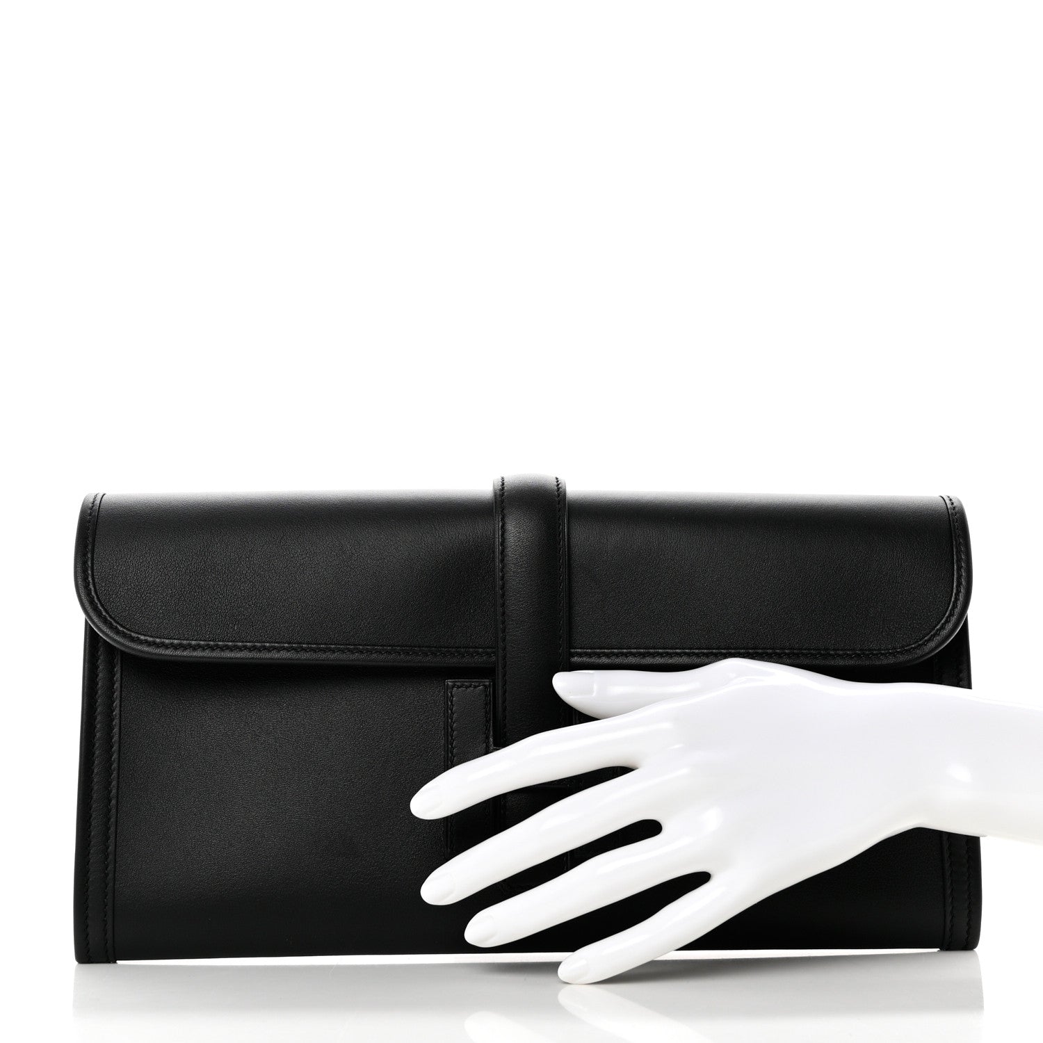 Hermes Swift Jige Elan 29 Clutch Black 2 of 8