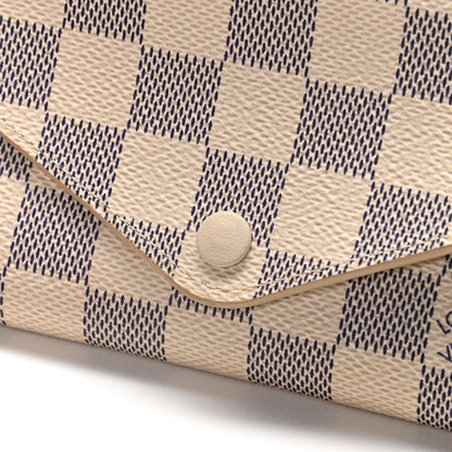 Louis Vuitton Damier Azur Josephine Wallet 9 of 11