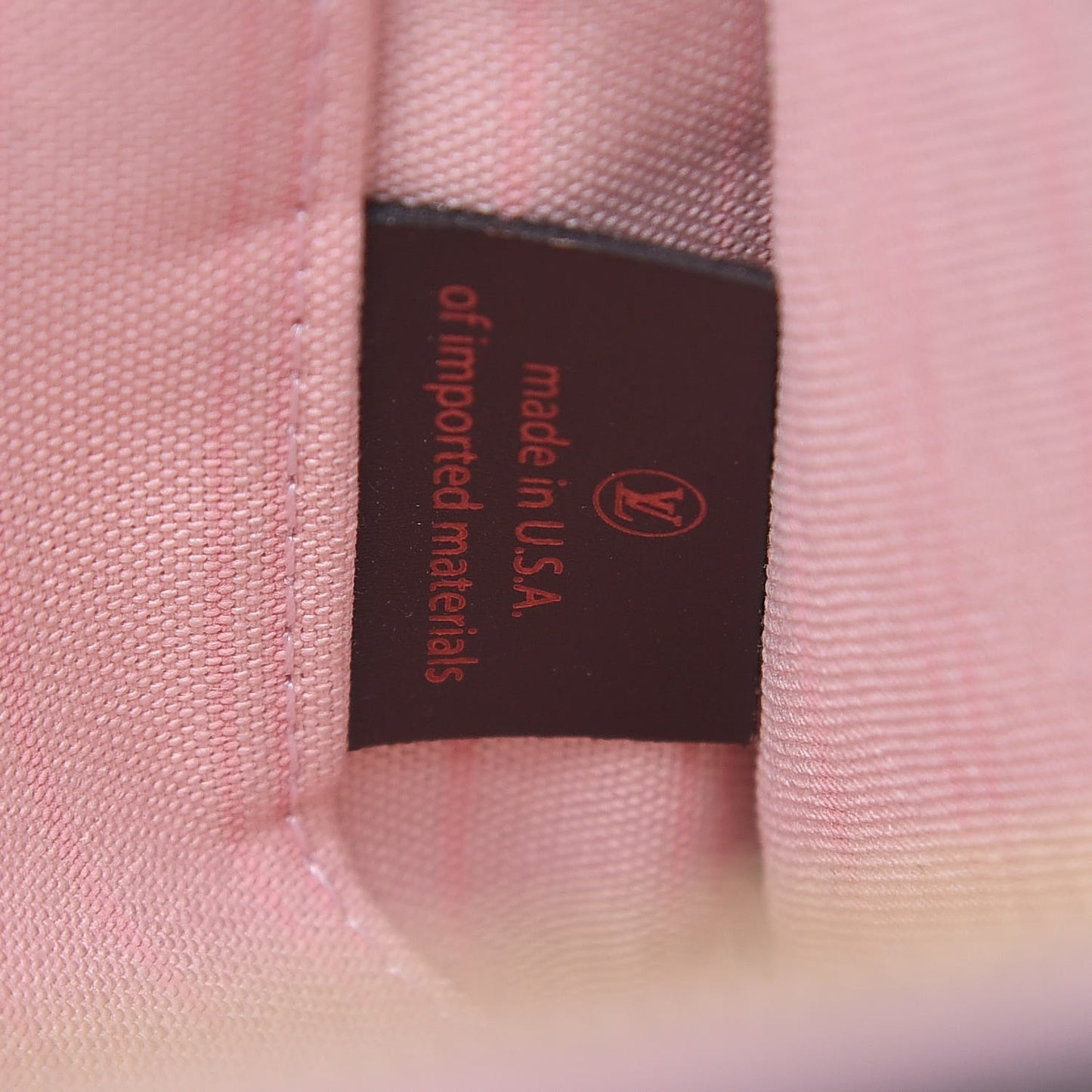 Damier Ebene Neverfull MM GM Pochette Rose Ballerine