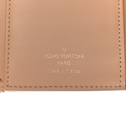 Louis Vuitton LOUIS VUITTON Taurillon Embellished Capucines Compact Wallet Beige 6 of 14