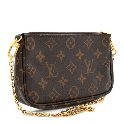 Louis Vuitton Monogram Multi Pochette Accessories Mini Pochette 3 of 9