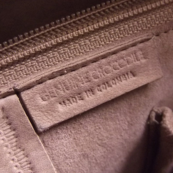 Crocodile Suede Tote