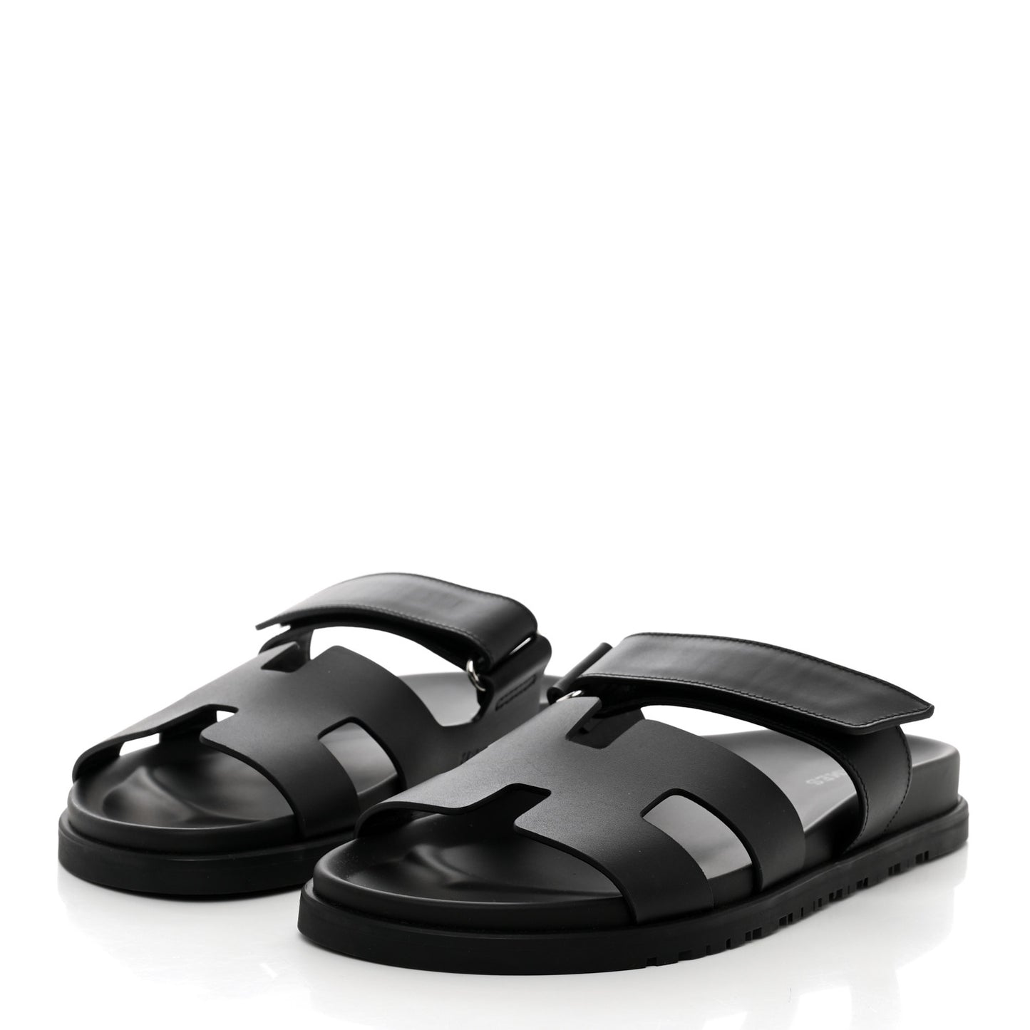Calfskin Womens Chypre Sandals 39 Black