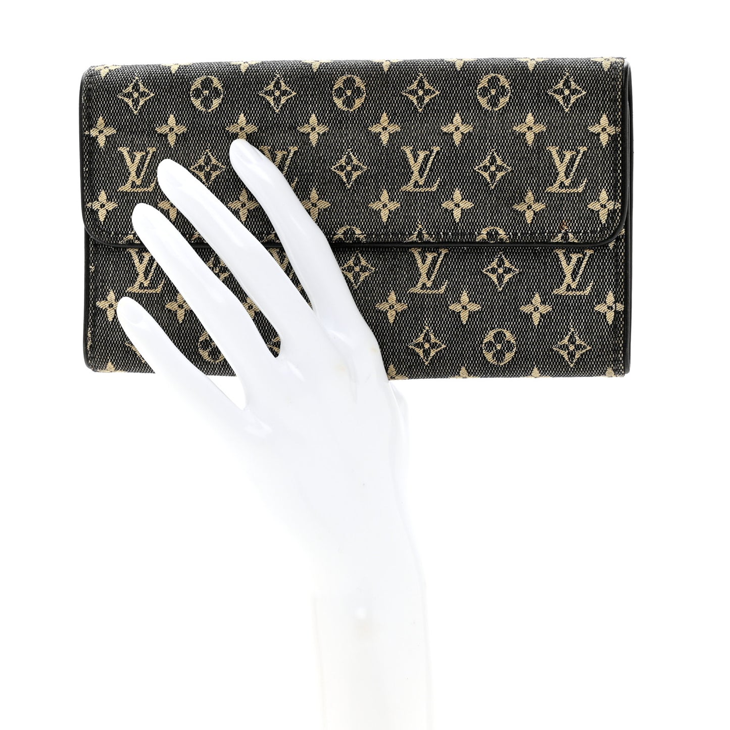 Mini Monogram Porte Tresor International Wallet Black