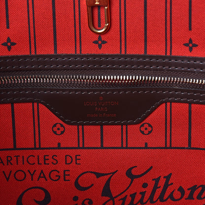 Louis Vuitton Damier Ebene Neverfull MM 6 of 13