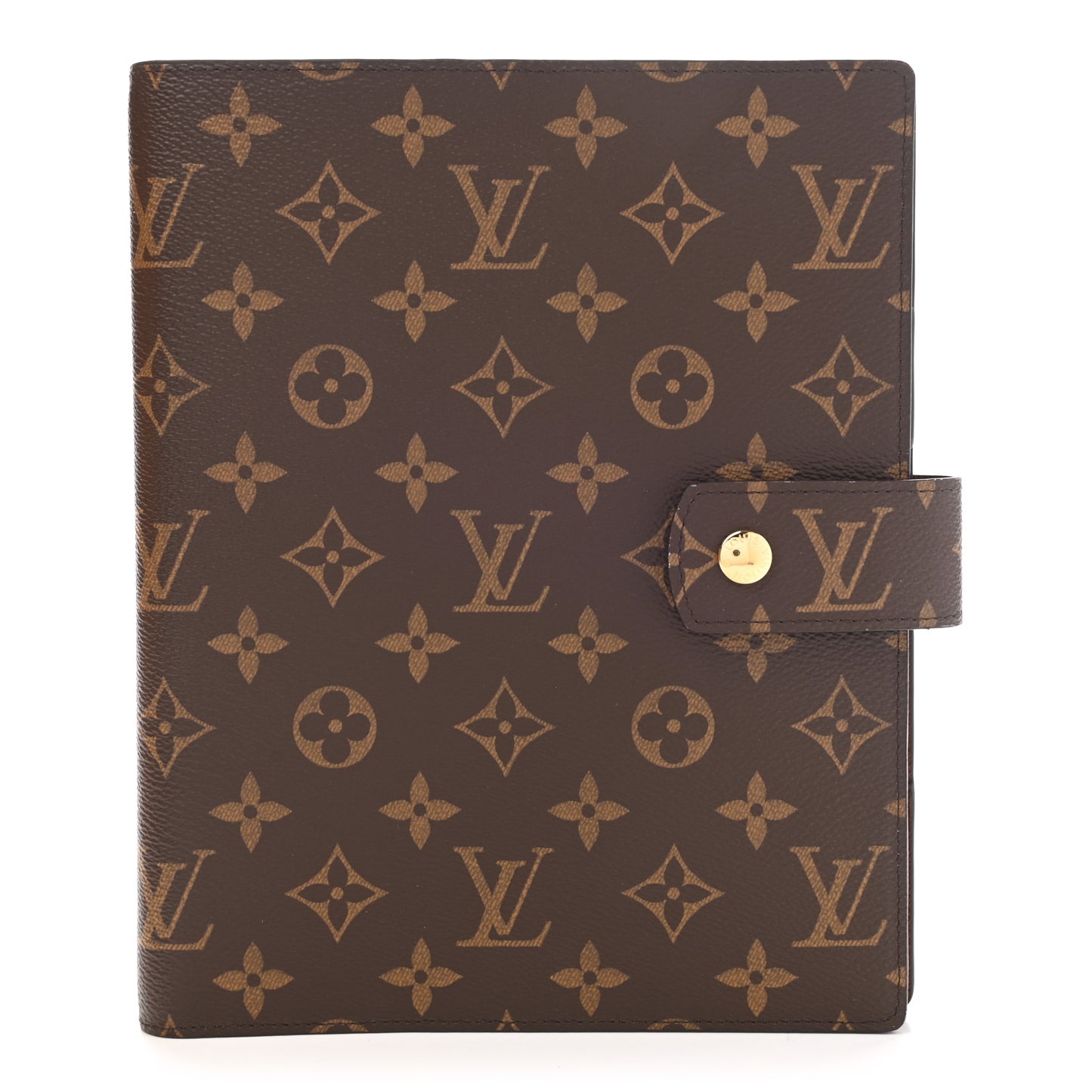 Monogram Large Ring Agenda Cover