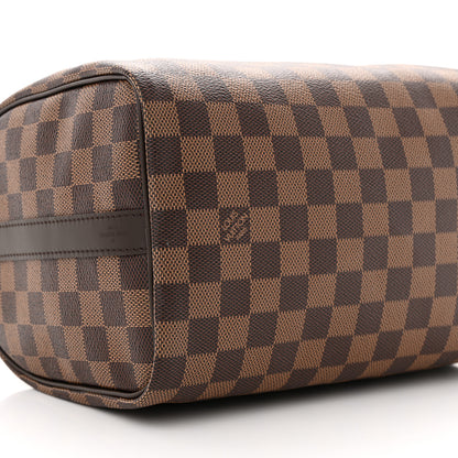 Louis Vuitton Damier Ebene Speedy Bandouliere 25 9 of 11