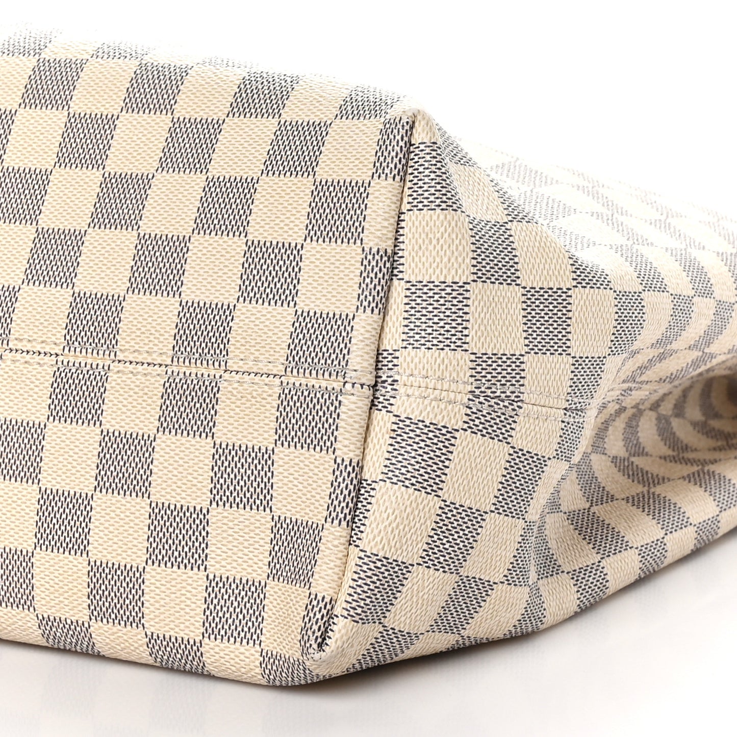 Damier Azur Graceful MM Rose Ballerine