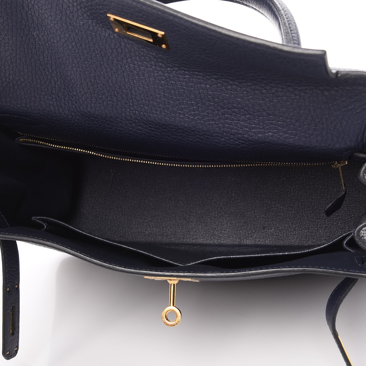 Hermes Taurillon Clemence Kelly Retourne 28 Bleu Nuit 7 of 34