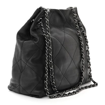 Chanel Lambskin Quilted Small Soft Touch Shoulder Bag Black 3 of 11