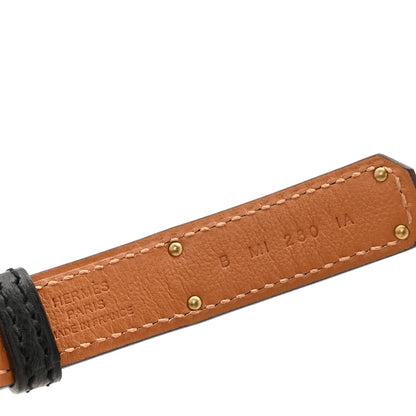 Hermes Epsom Kelly Pocket Belt Black 3 of 4
