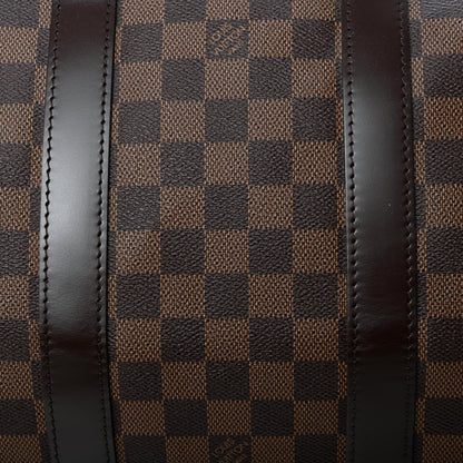 Louis Vuitton Damier Ebene Keepall Bandouliere 45 10 of 10