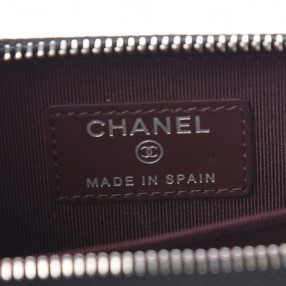 Chanel Caviar Quilted Zip Coin Purse Black 6 of 8