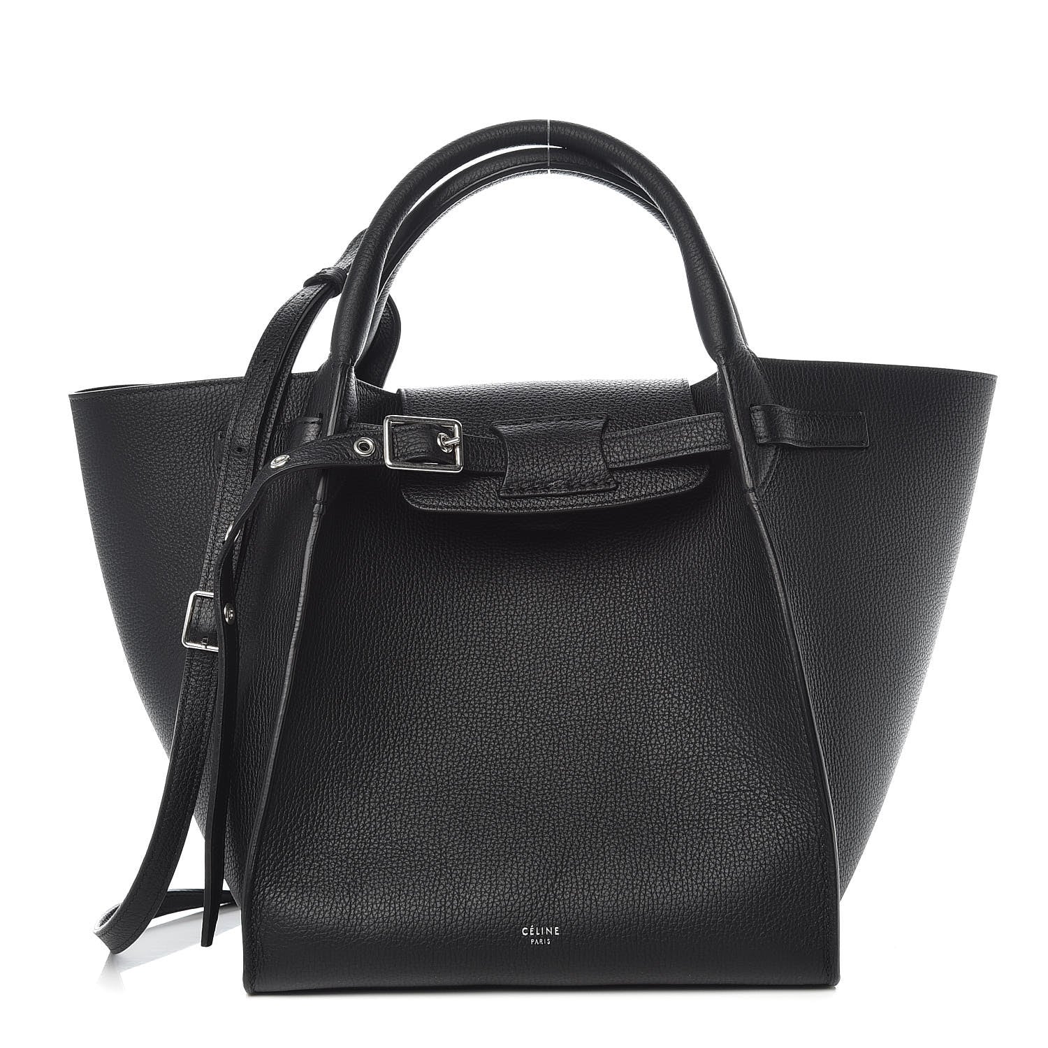 Celine Supple Grained Calfskin Small Big Bag Black 1 of 8