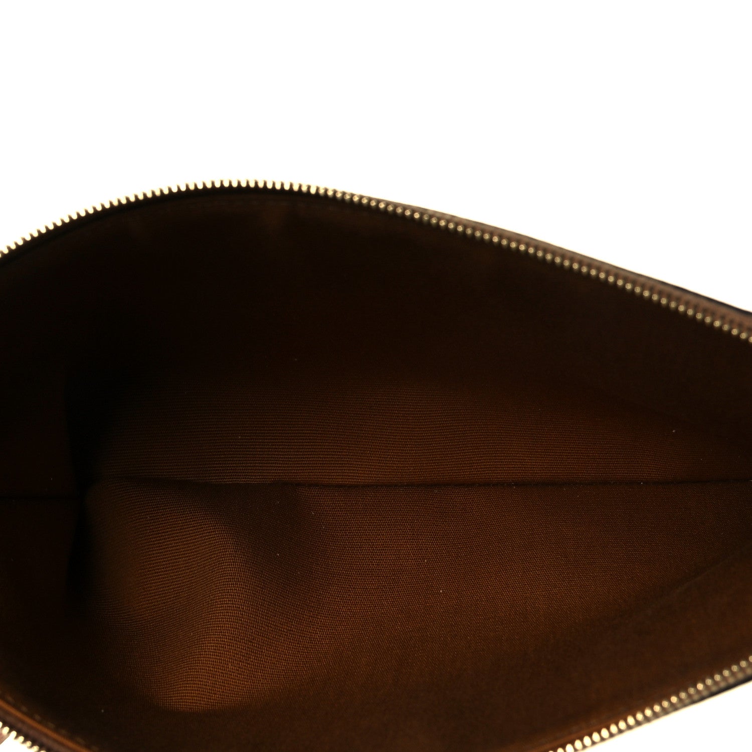 Celine Triomphe Canvas Lambskin Small Pouch White 5 of 6