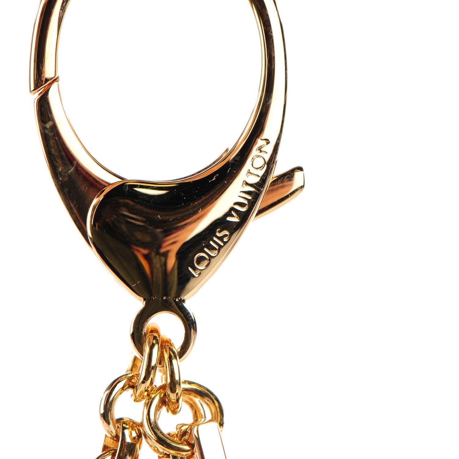 Louis Vuitton Mini Lin Croisette Bag Charm Yellow 4 of 5