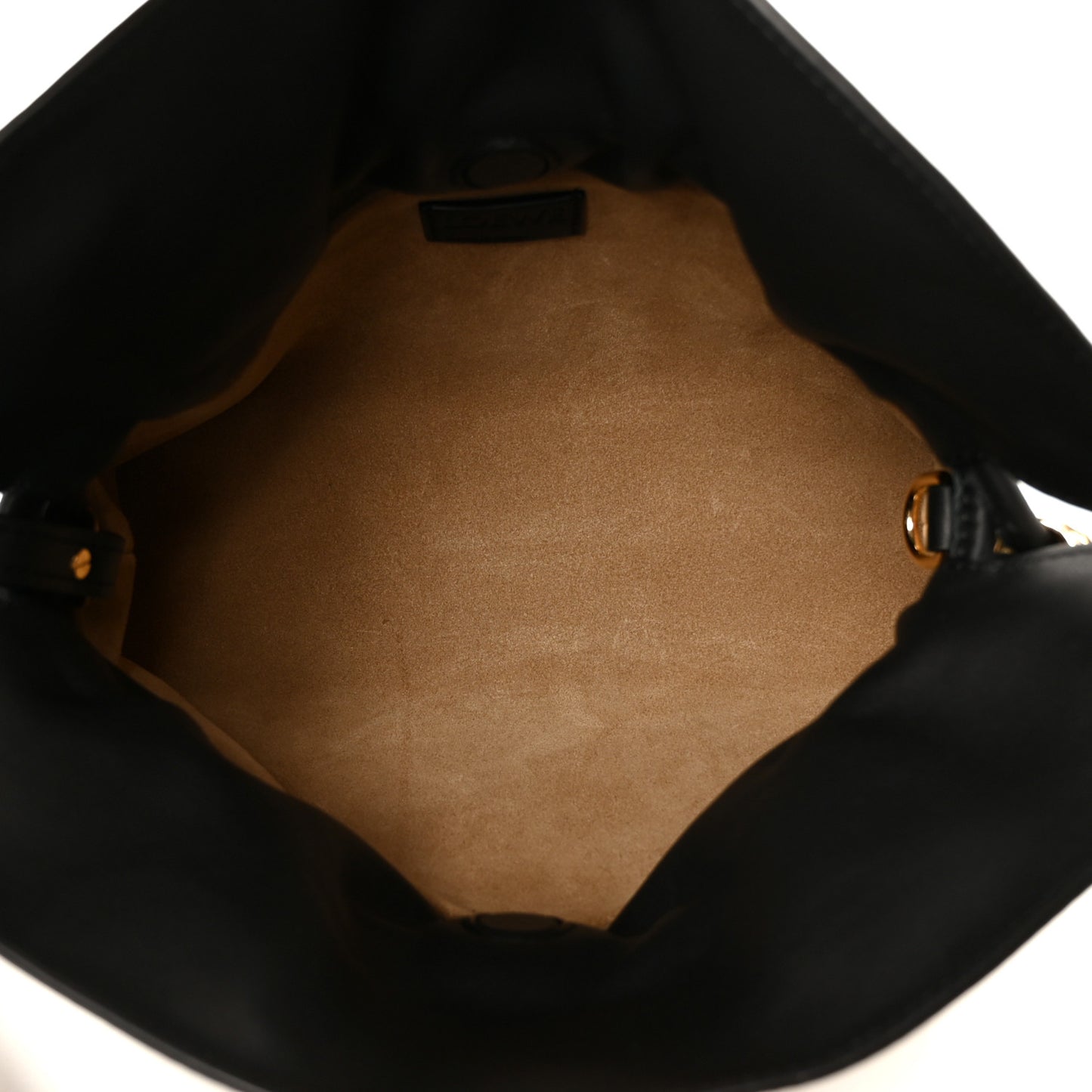 Calfskin Mini Coil Flamenco Clutch Black