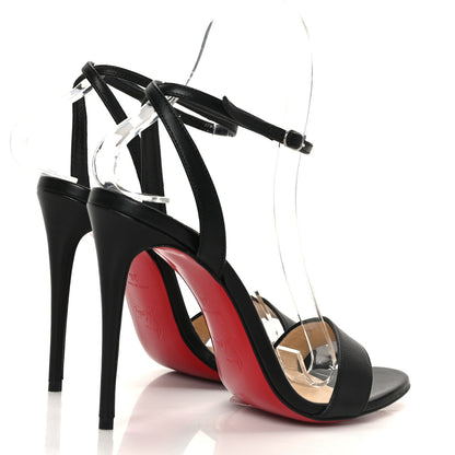 Christian Louboutin Nappa Loubigirl 100 Sandals 36 Black 4 of 7