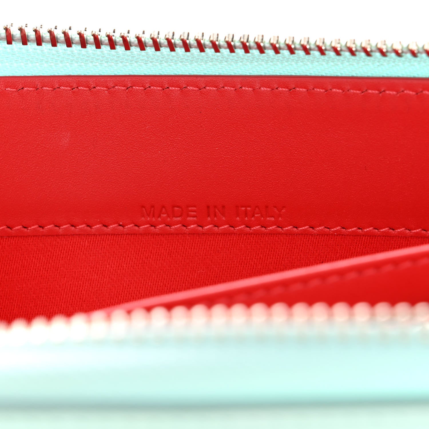 Christian Louboutin Calfskin Panettone Spiked Zip Around Wallet Source Multicolor 7 of 7
