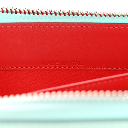 Christian Louboutin Calfskin Panettone Spiked Zip Around Wallet Source Multicolor 7 of 7