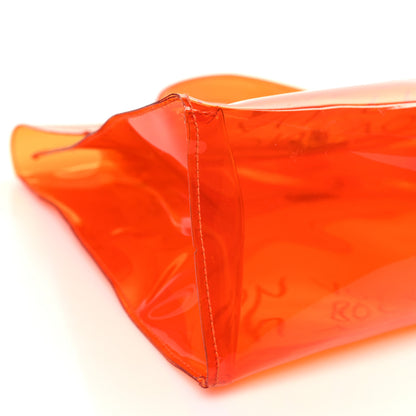 Hermes Vinyl Souvenir De L'Exposition Kelly Orange 7 of 8