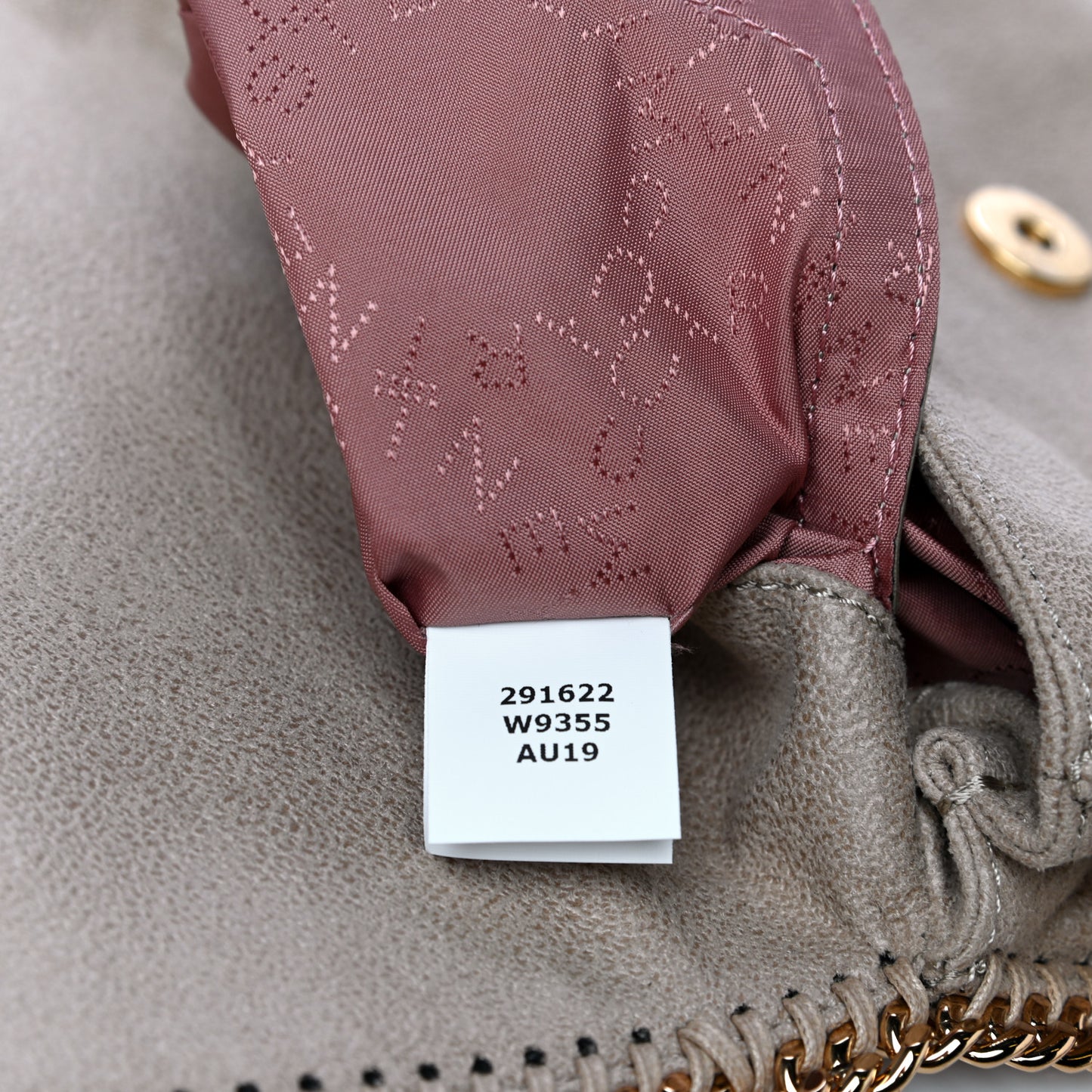 Shaggy Deer Falabella Crossbody Bag Beige