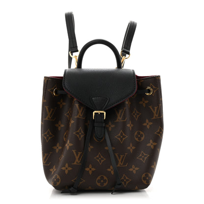 Louis Vuitton Monogram BB Montsouris NM Backpack Black 1 of 13