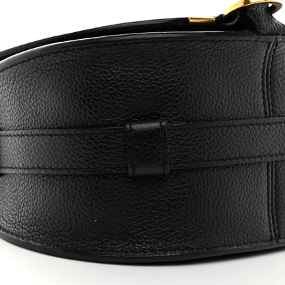 Chloe Grained Calfskin Small Marcie Saddle Bag Black 10 of 11