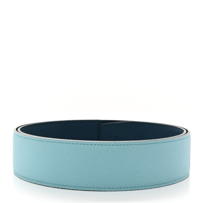 Hermes Epsom 42mm Belt Strap 90 Colvert Bleu Atoll 3 of 9