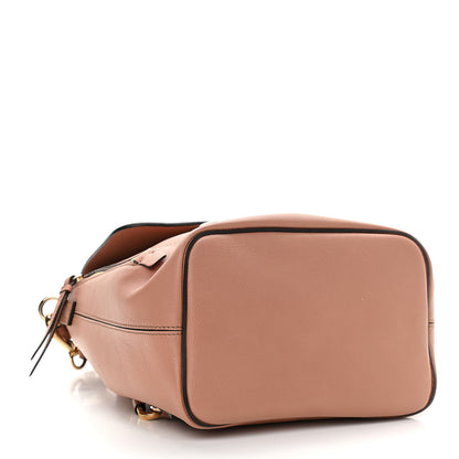 Chloe Suede Calfskin Small Faye Backpack Nougat 3 of 10