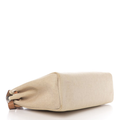 Hermes Toile Vache Calfskin Herbag 30 PM Natural 4 of 21