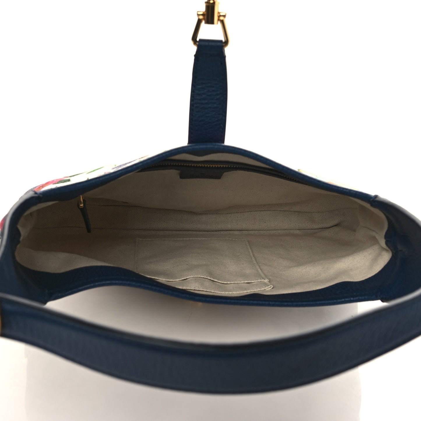 Canvas Flora Medium Jackie Hobo Blue Agata