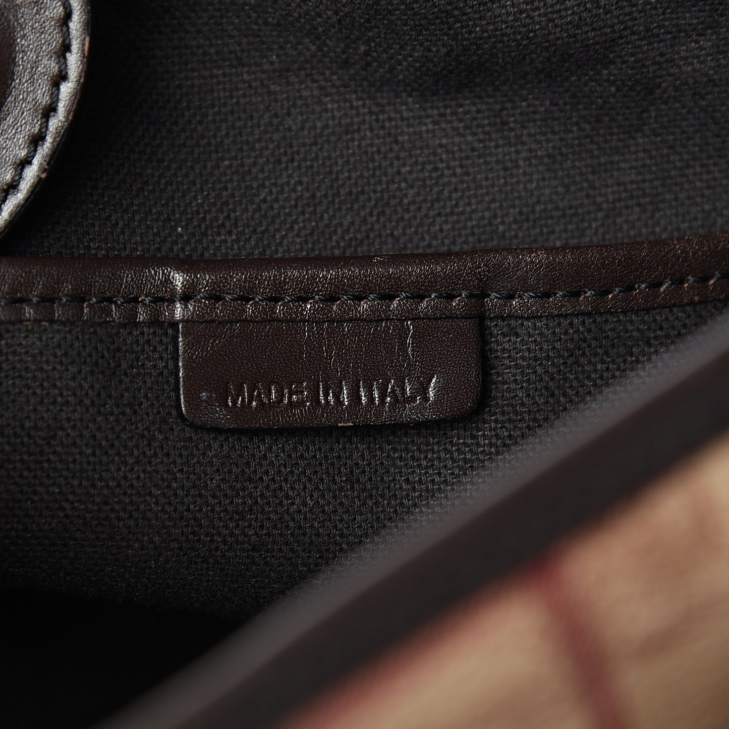 Haymarket Check Small Northfield Tote Chocolate