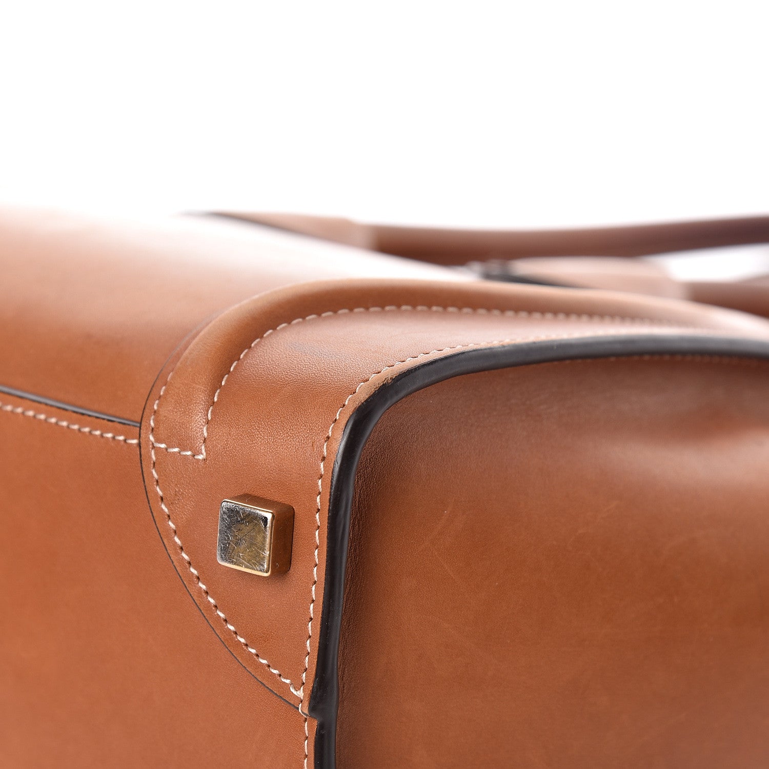 Celine Natural Calfskin Micro Luggage Tan 12 of 26