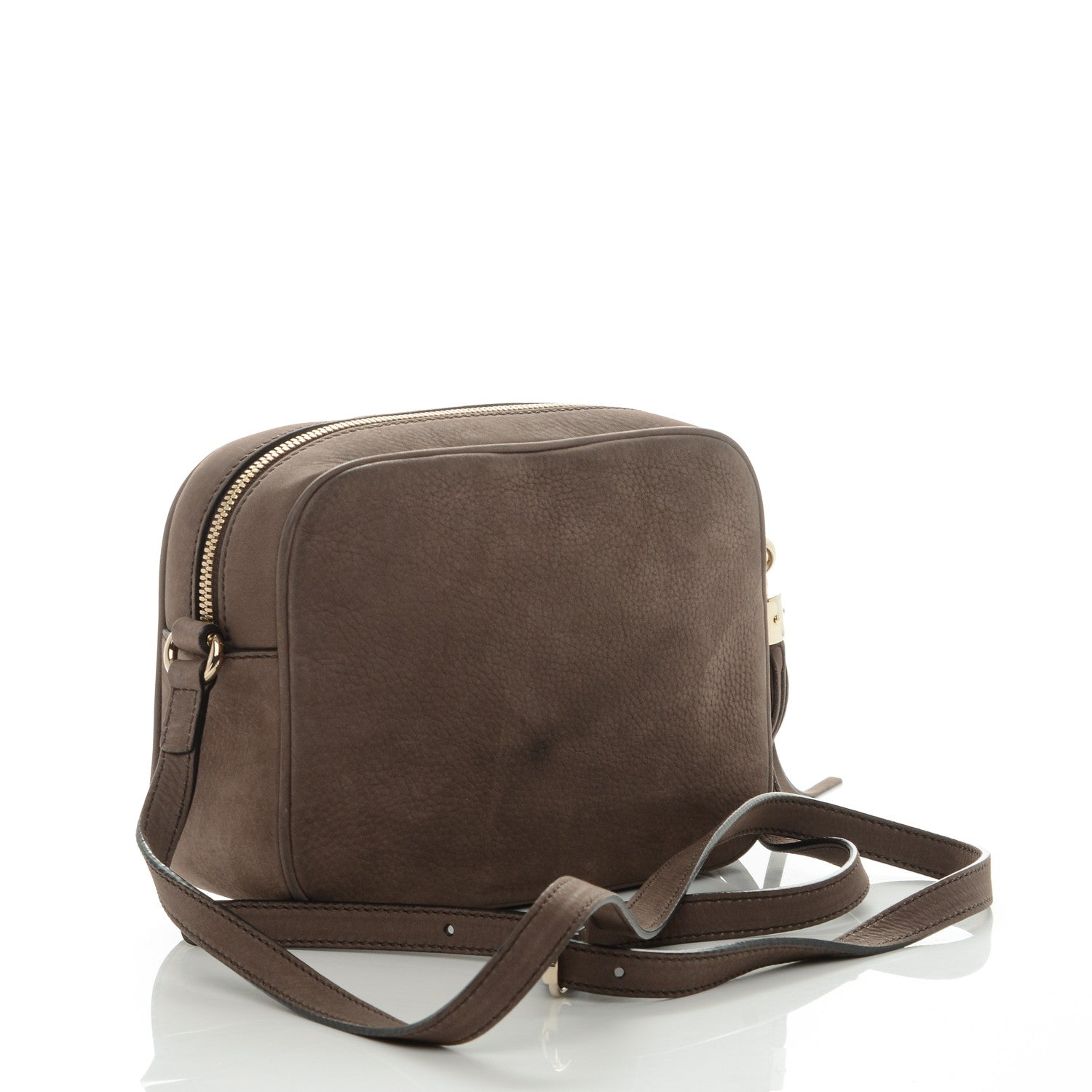 Gucci Vitello Range Small Soho Disco Bag Grey Field 3 of 8