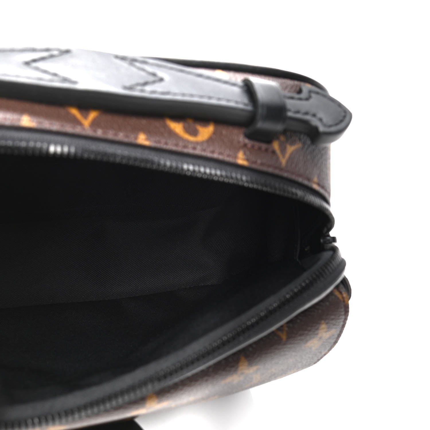Louis Vuitton Monogram Macassar S Lock Messenger 4 of 4