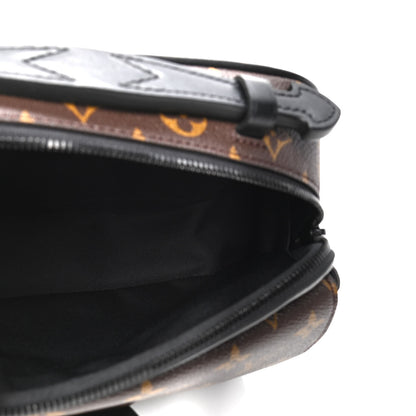 Louis Vuitton Monogram Macassar S Lock Messenger 4 of 4